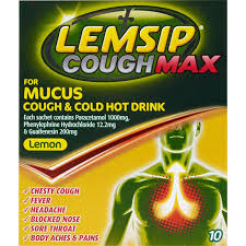 LEMSIP Max Mucus Cough Hot Drink 10